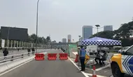 Ada Demo di DPR, Akses Keluar Slipi Tol Dalam Kota Ditutup Sementara