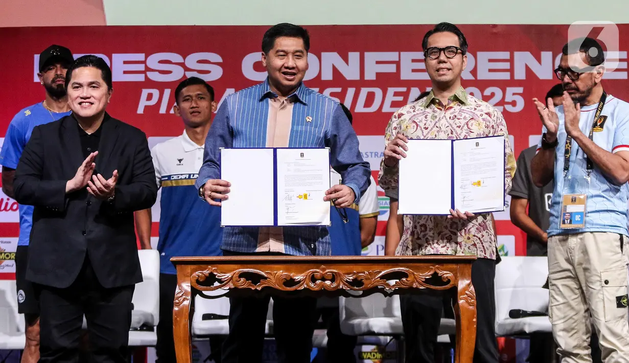 Piala Presiden 2025 juga menetapkan standar baru dalam hal penghargaan, dengan total hadiah mencapai Rp11,5 miliar. (Liputan6.com/Herman Zakharia)