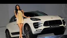 PT Eurokars Artha Utama resmi membawa compact Sport Utility Vehicle (SUV) dari Porsche, Macan, ke Indonesia, Kamis (5/6) (Liputan6.com/Faisal R Syam).