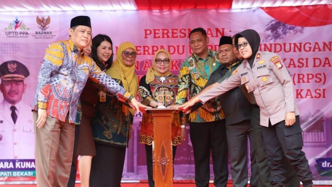 Perkuat Layanan Perlindungan Perempuan dan Anak, Pemkab Bekasi Resmikan Gedung Baru