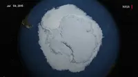 NASA: Es di Antartika Akan Bertambah Luas, Tapi....  (NASA/CNN)