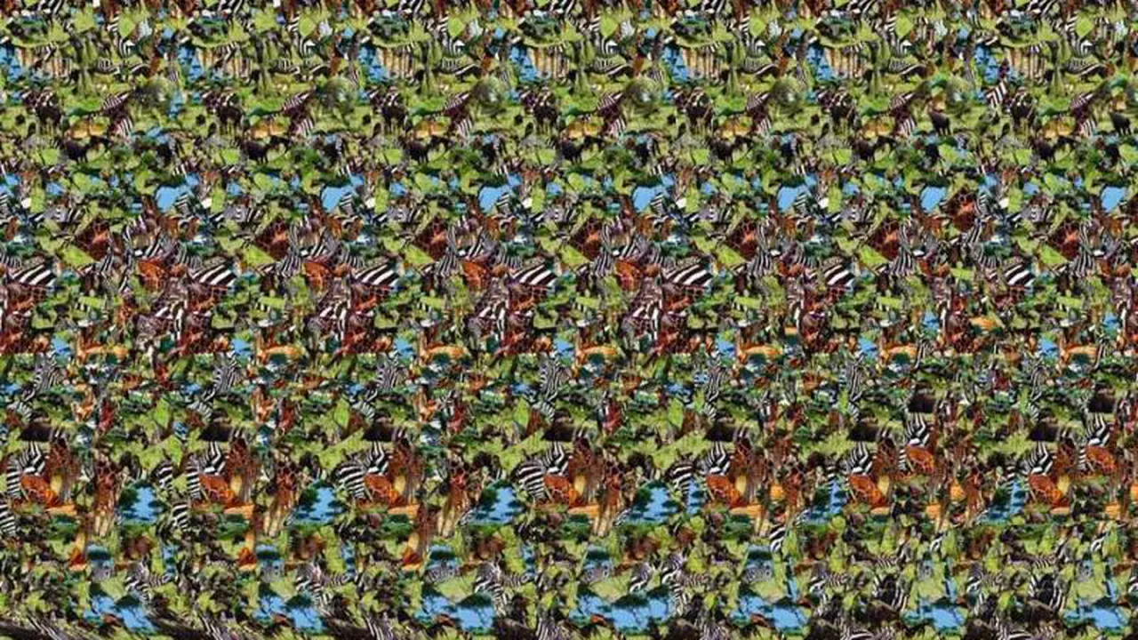 Tebak, Apa Objek Tersembunyi di Gambar Abstrak Ini?