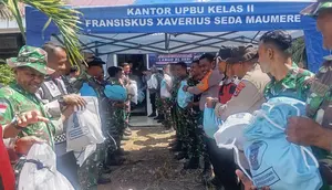 4.925 Paket Bantuan Gempa NTT dari Prabowo Tiba, 45.075 Masih Menyusul