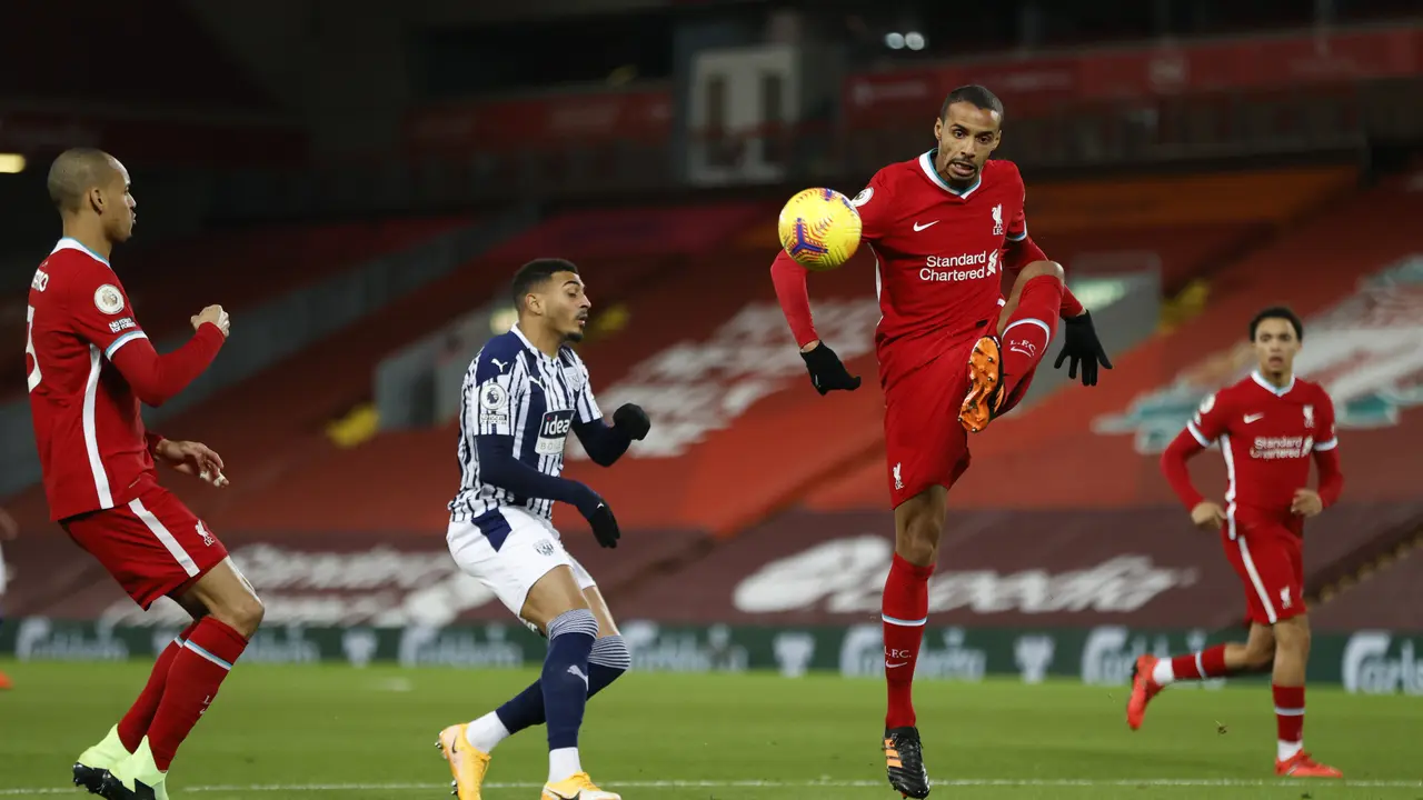 Main di Anfield, Liverpool Ditahan Imbang West Bromwich Albion