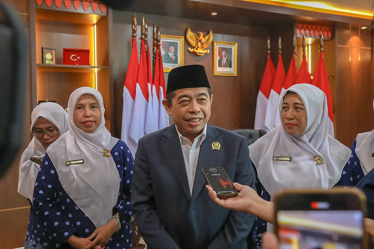 Ketua DPRD Jakarta Khoirudin menerima audiensi Himpaudi Jakarta