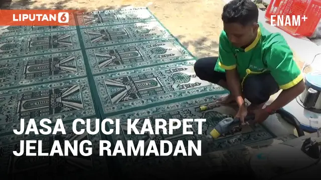 Jelang Ramadan Order Cuci Karpet Masjid Melimpah
