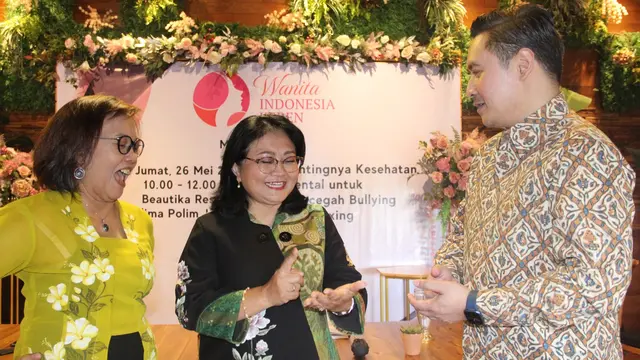 Wanita Indonesia Keren (WIK) dalam acara Media Brief bertajuk ‘Pentingnya Kesehatan Mental untuk Cegah Bullying dan Flexing’ pada Jumat, (26/5/2023).