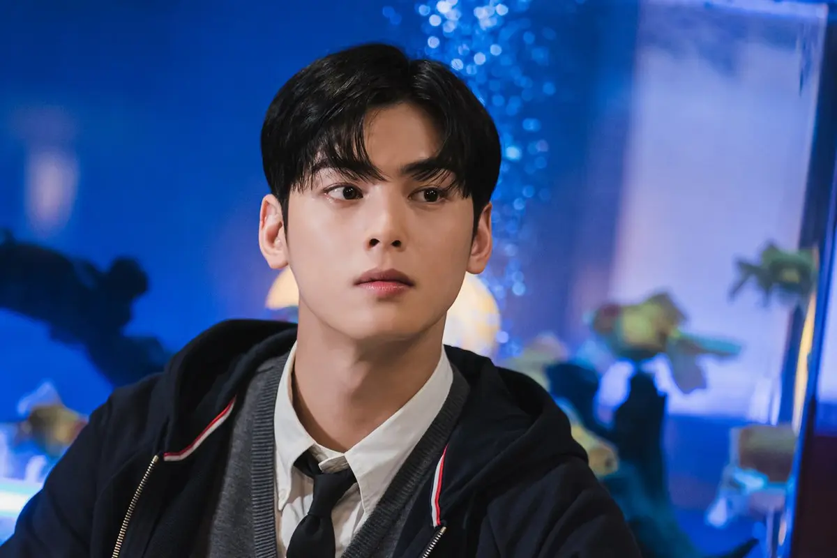 Cha Eun Woo dalam True Beauty. (tvN via Soompi)