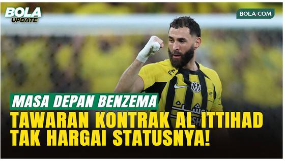 Kontrak Dinilai Tak Layak, Benzema Ambil Sikap Tegas di Al Ittihad