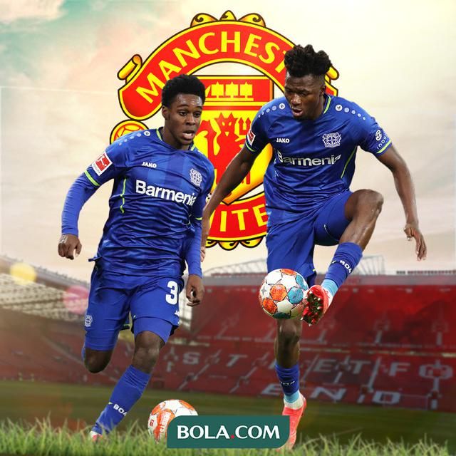 Manchester United - Jeremie Frimpong dan Edmond Tapsoba