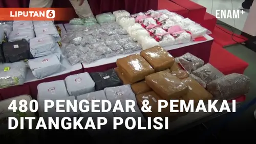 VIDEO: 183 Kilo Sabu &amp; 129 Kilo Ganja Disita Polda Metro Jaya