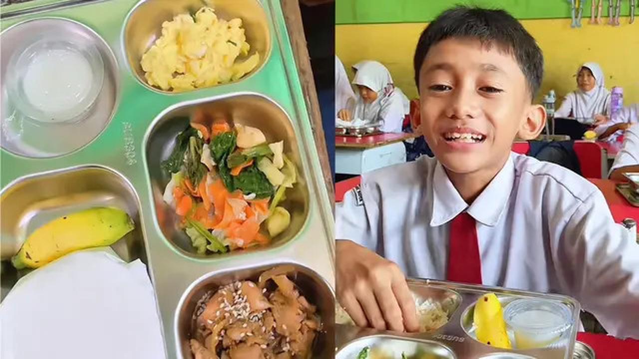 Makanan Bergizi Gratis di Kalimantan Barat, Ayam Teriyaki hingga Telur Orak-arik Dapat Nilai Bintang Lima dari Siswa