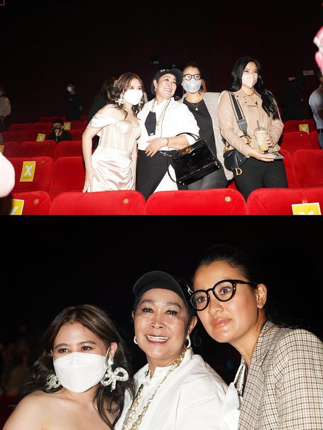 Prilly Latuconsina di gala premiere film Kukira Kau Rumah (Foto: Instagram/@prillylatuconsina96)
