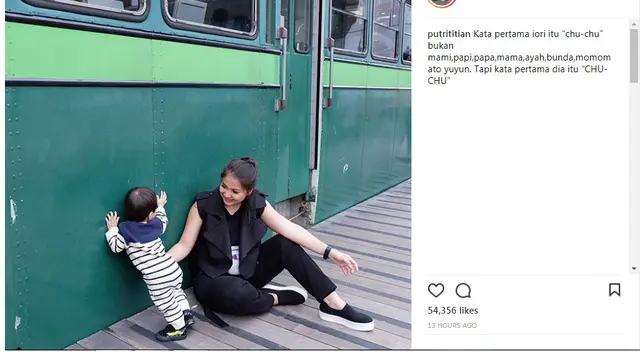 Putri Titian (Foto: Instagram)