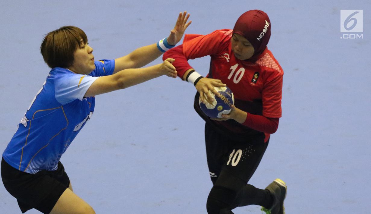 FOTO Hadapi Hong Kong, Bola Tangan Putri Indonesia Gagal