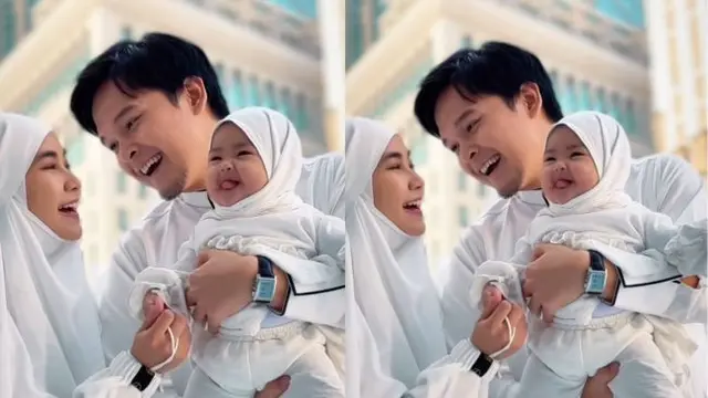 Anisa Rahma umroh bareng bayi di ramadan. (credit:instagram.com/anisarahma_12/umrohmoment)