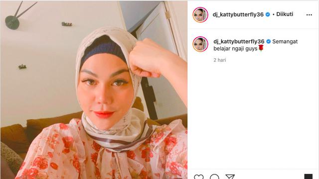 Perdalam Ilmu Agama, DJ Katty Butterfly Kini Tengah Serius Belajar Mengaji