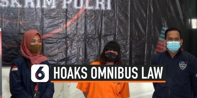 VIDEO: Polisi Tangkap Penyebar Hoaks UU Cipta Kerja