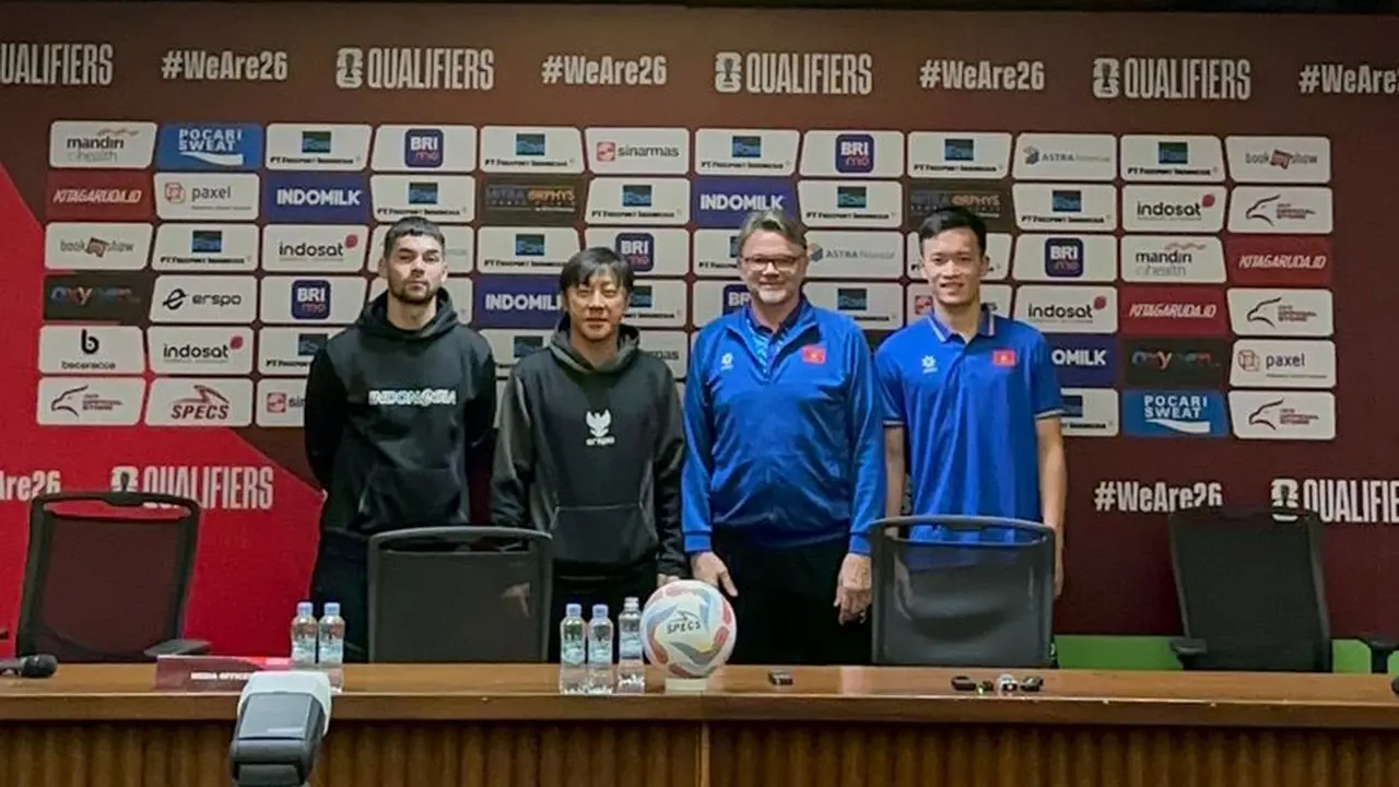 Pre Match Press Conference Timnas Indonesia vs Vietnam