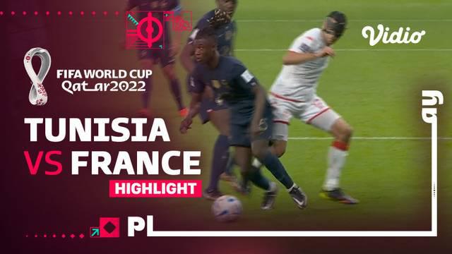 Berita video highlights Piala Dunia 2022, pertandingan antara Prancis melawan Tunisia pada laga terakhir Grup D Piala Dunia 2022 di Education City Stadium, Rabu (30/11/2022) malam WIB.
