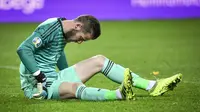 David de Gea blunder lagi dengan Timnas Spanyol saat melawan Ukraina (AFP)