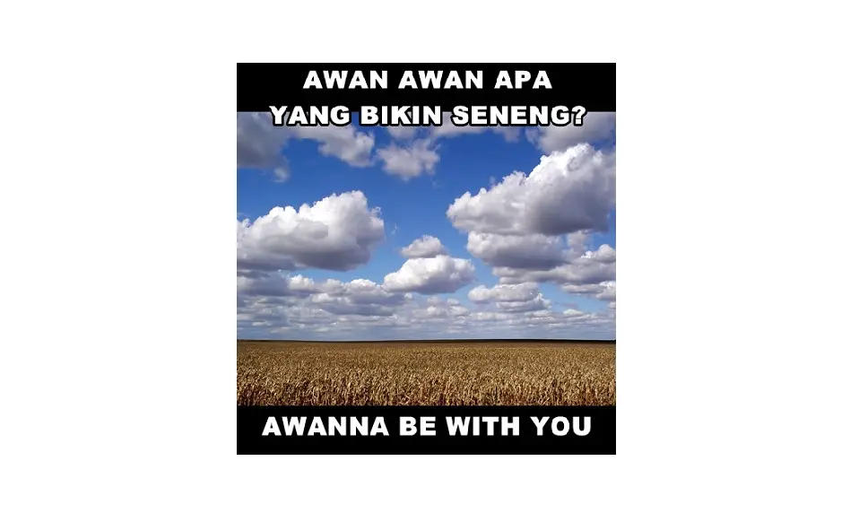 (Foto: Brilio.net) Awan-awan apa yang bikin seneng ?