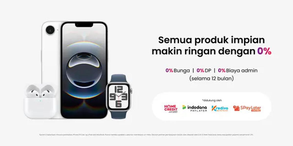 Deretan Promo iPhone 17 Series dan iPhone Air di iBox, Digimap, dan Blibli