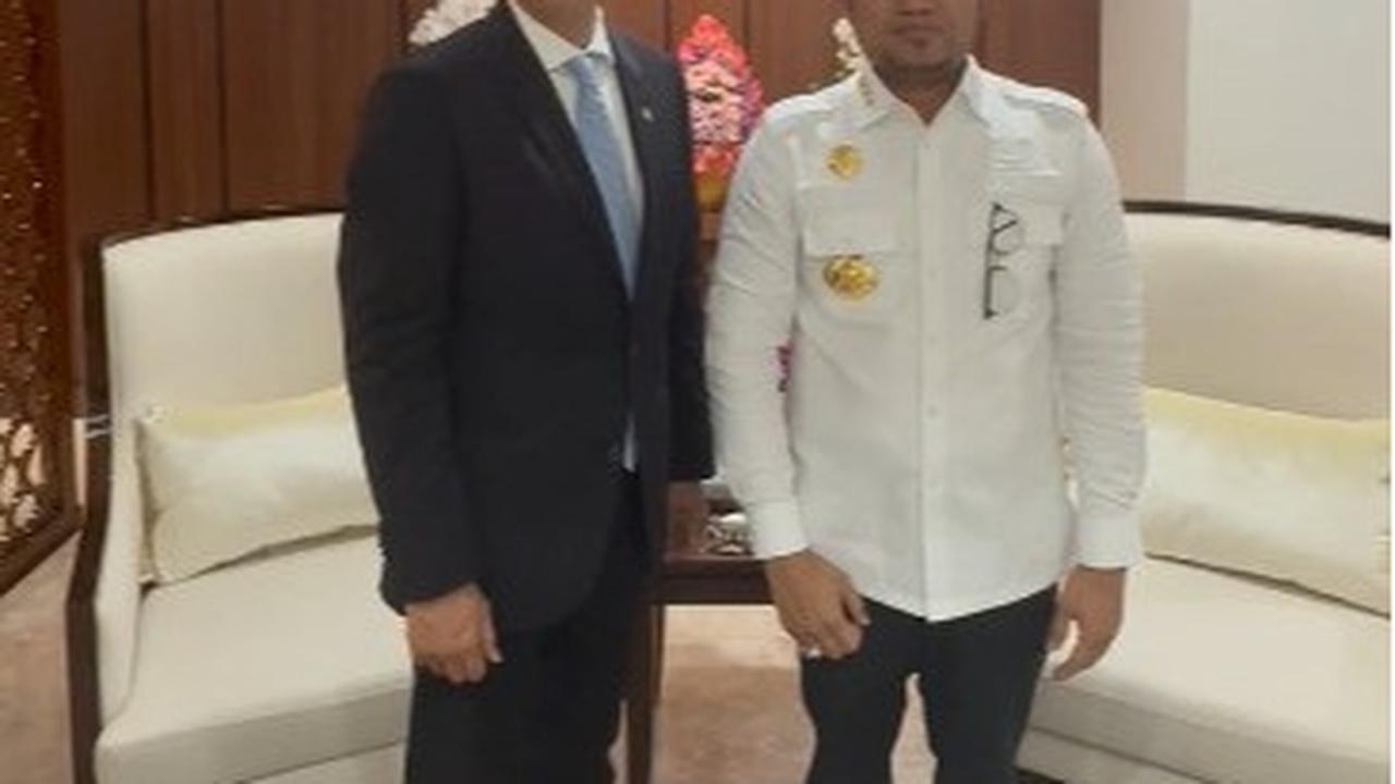 Gubernur Kalimantan Timur, H. Rudy Mas'ud (Harum) Bertemu Menteri Pekerjaan Umum (PU) Dody Hanggodo