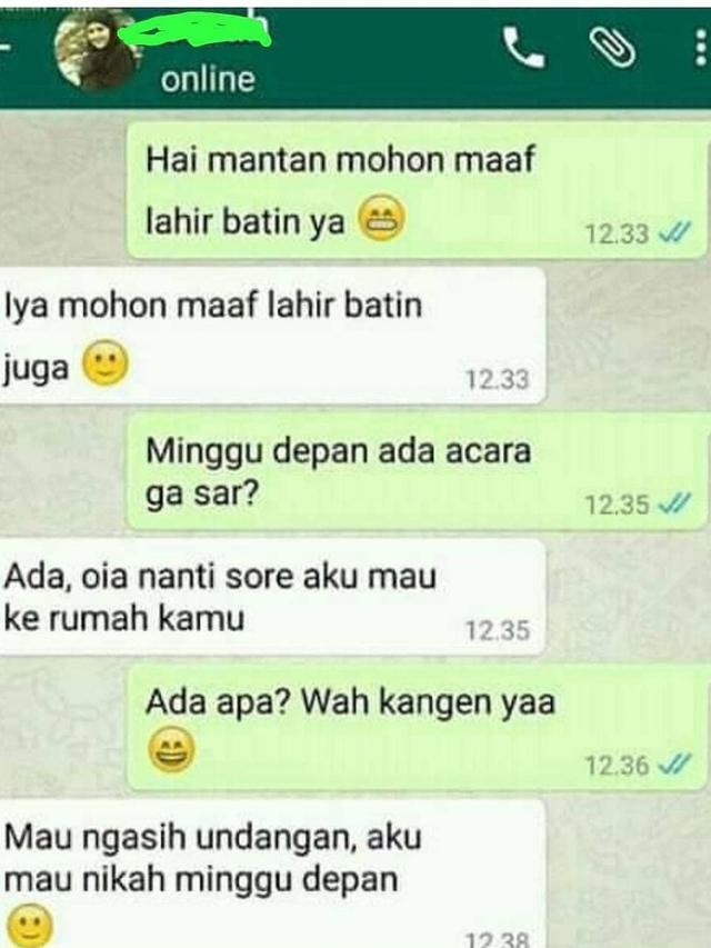7 Chat Kocak Bilang Kangen Ke Orang Ini Ujungnya Bikin Sedih