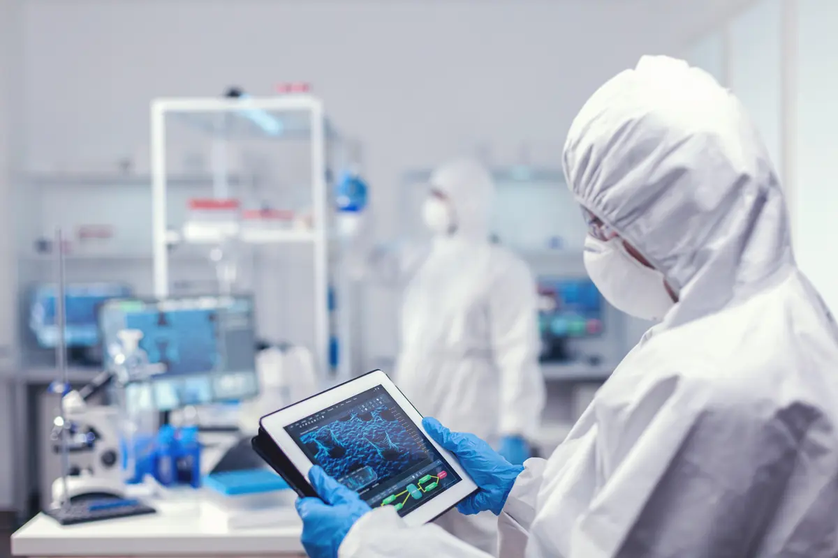 Ilustrasi riset laboratorium