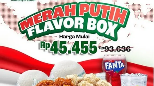 16 Promo Makanan 17 Agustus 2026, Ikut Meriahkan Kemerdekaan 17 Agustus 1945 HUT RI Ke-81