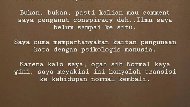 Unggahan Atiqah Hasiholan di Instagram (https://www.instagram.com/p/CAso_GOJM-F/)