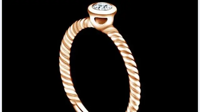Mengungkapkan Perasaan pada Pasangan di Momen Valentine dengan Cincin Berlian