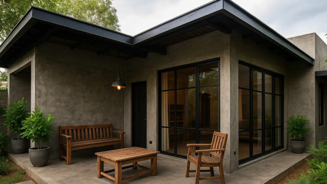 Model Teras Rumah Leter L Terbaru 2025