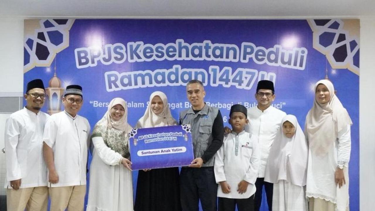 BPJS Kesehatan Berbagi Santunan Anak Yatim di Padang, Perkuat Kepedulian Sosial