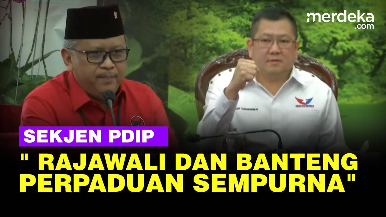 VIDEO: Perindo Dukung Ganjar, Hasto "Rajawali & Banteng Perpaduan Sempurna"