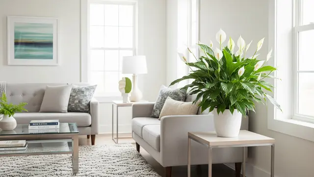 Tanaman Terbaik untuk Ruang Tamu dan Bikin Rumah Terlihat Lebih Segar dan Hidup Peace Lily