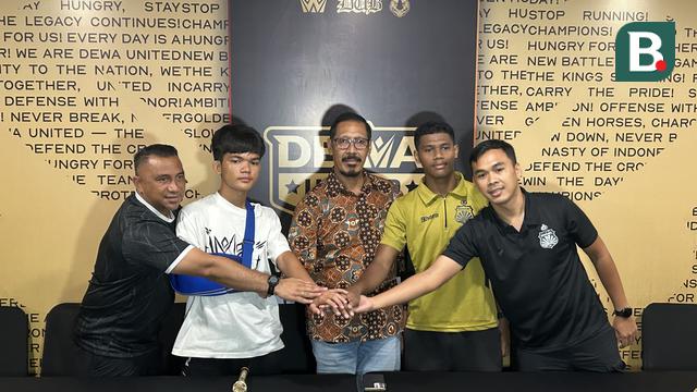 Konferensi Pers Mediasi Dewa United U-20 dan Bhayangkara U-20