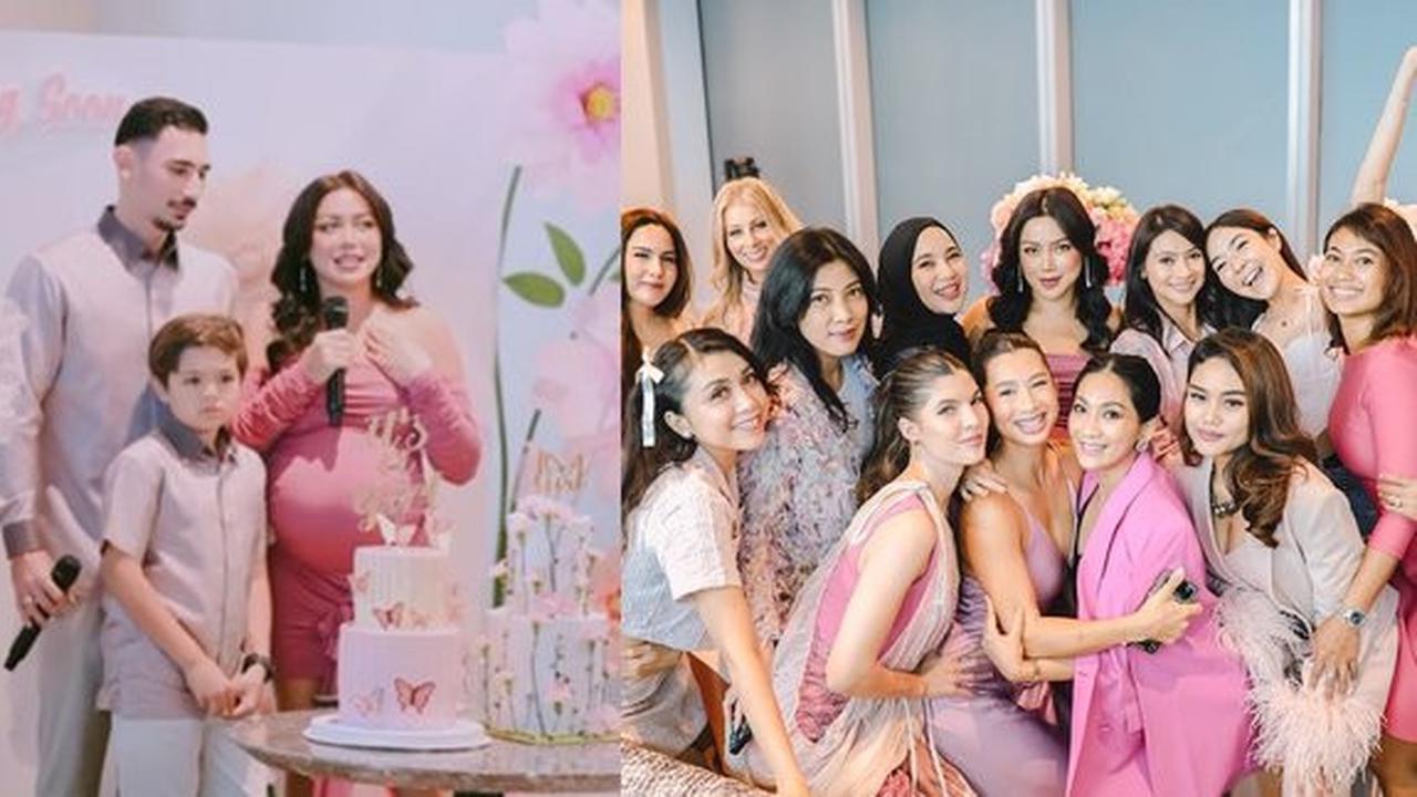 Acara Baby Shower Jessica Iskandar Dimeriahkan Oleh Banyak Selebritis, Termasuk Paula Verhoeven dan istri Ahok