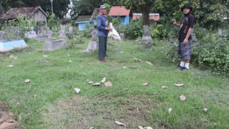 Blumbang yang dijadikan Sunan Kalijaga untuk tempat pembuat batu bata pada masa lalu (abad ke-XV) (Liputan6.com/Ahmad Adirin)