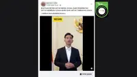 Cek Fakta: Tidak Benar Video Gibran Umumkan Bantuan Modal Usaha