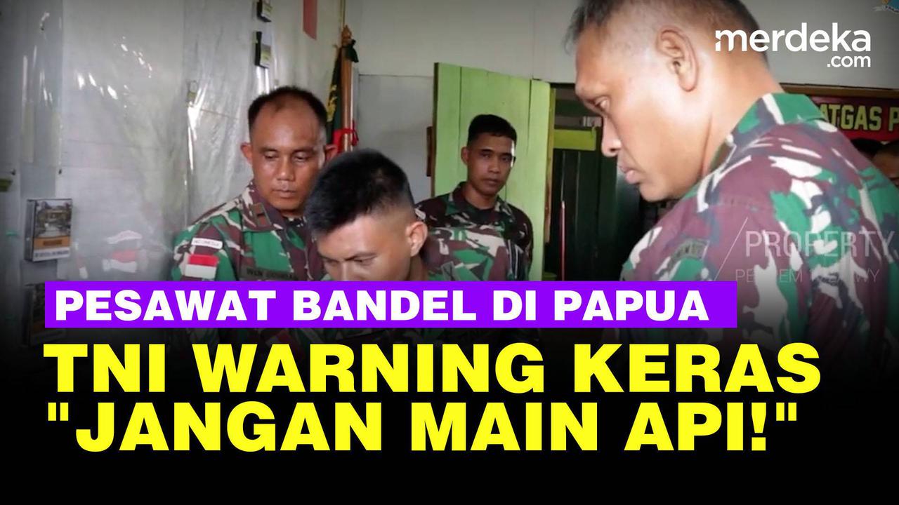 VIDEO: Brigjen TNI JO Sembiring: Banyak Pesawat Nyelonong di Papua, Jangan Main Api