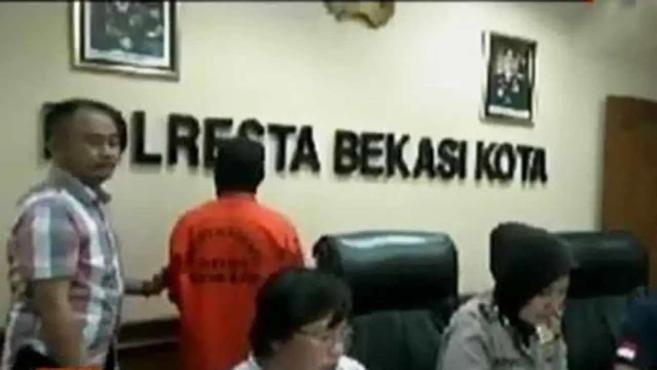 VIDEO: Polisi Tangkap Guru Cabul di Bekasi