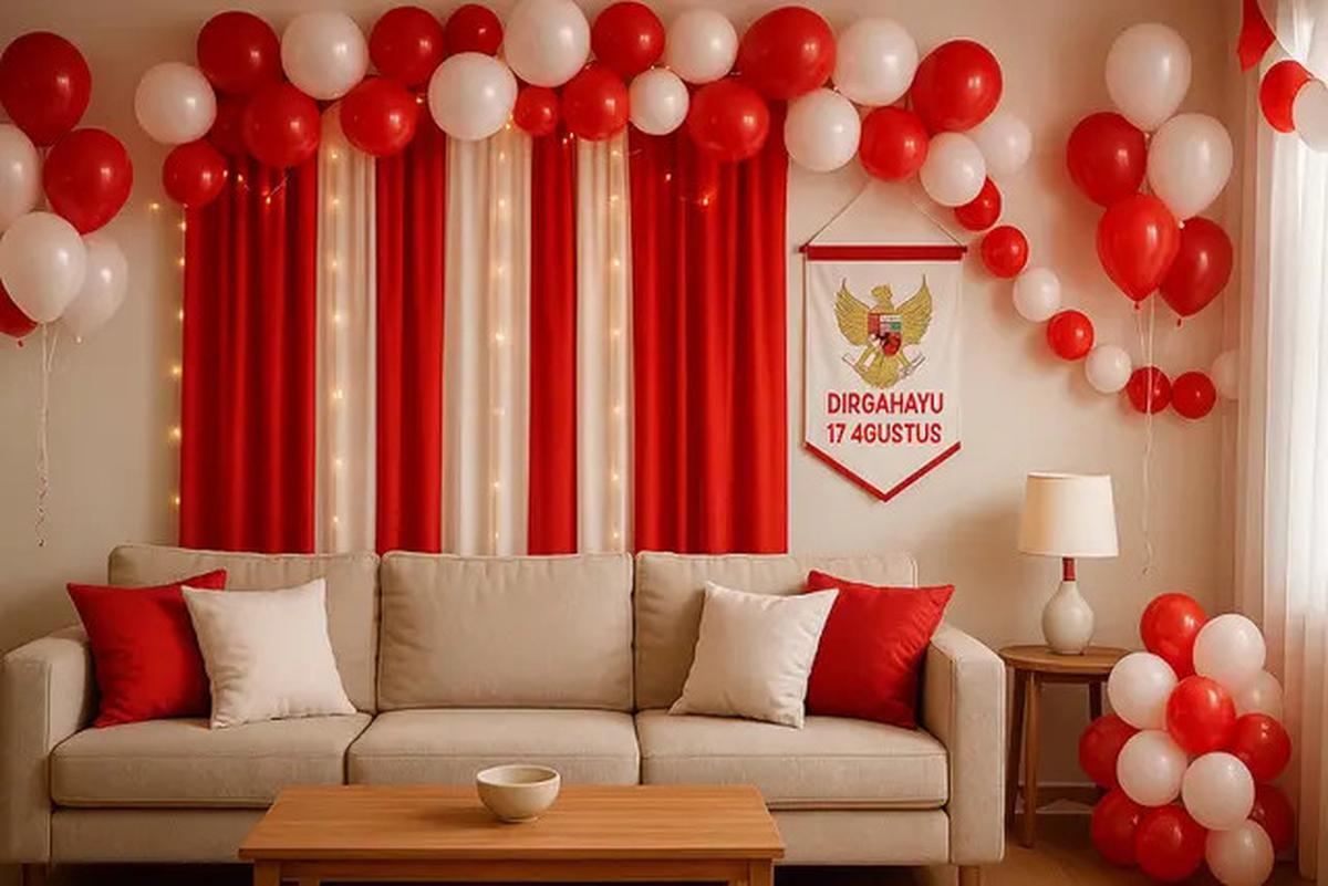 10 Ide Dekorasi 17 Agustus, Meriahkan Hari Kemerdekaan dengan Nuansa Merah Putih