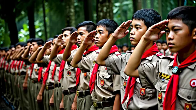 kode kehormatan pramuka penggalang