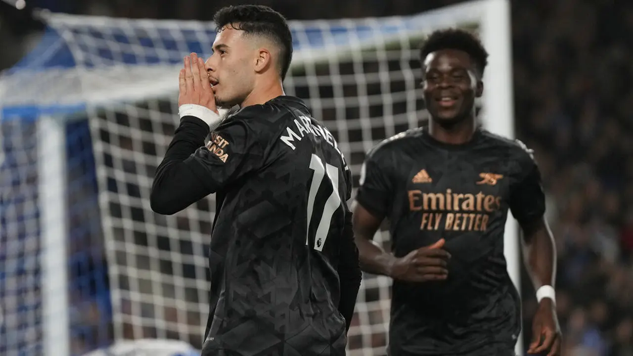 FOTO Brighton Vs Arsenal