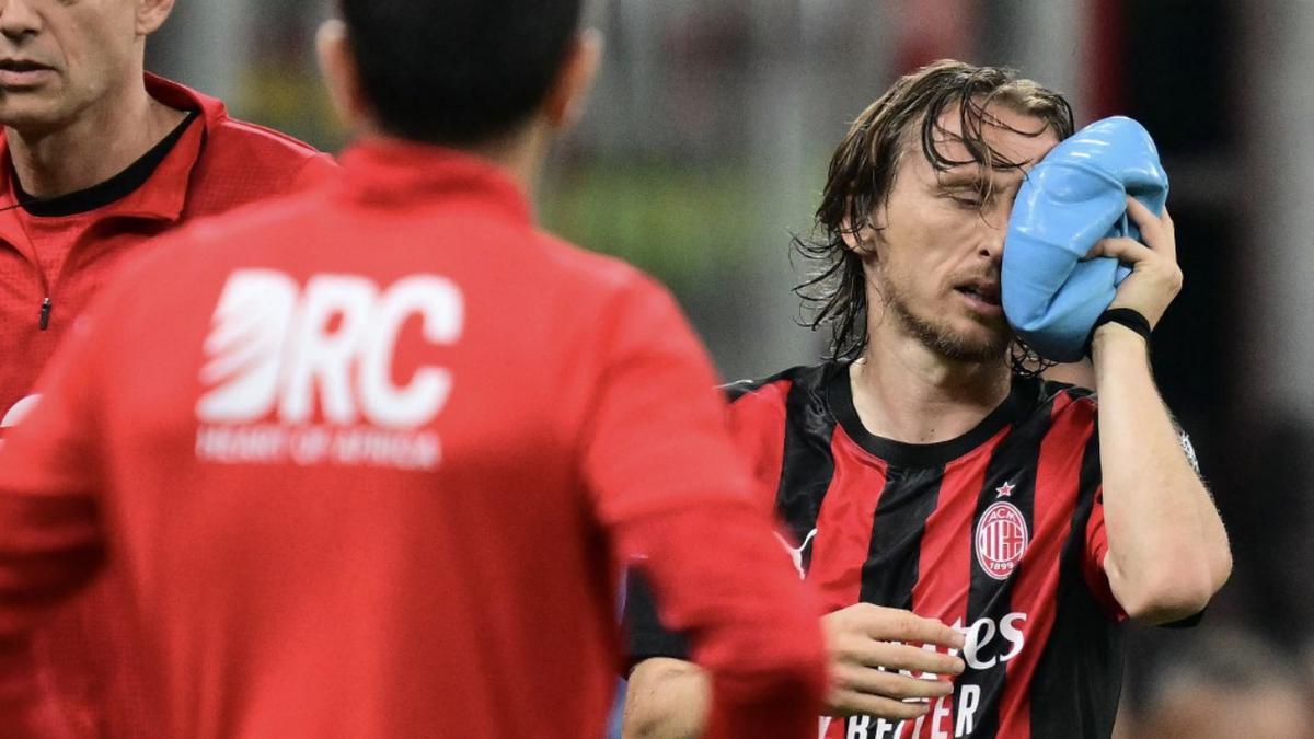 AC Milan Dapat Angin Segar, Luka Modric Muncul di Milanello Pasca Operasi Cedera Pipi