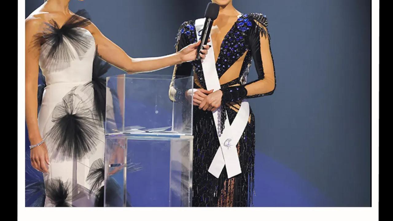 Sesi pertanyaan yang membawa kemenangan bagi Miss Universe 2022, R'Bonney Gabriel dari AS