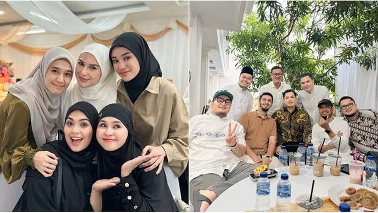 6 Potret Tamu Artis di Acara Tasyakuran Rumah Baru Irish Bella dan Haldy Sabri