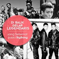 Alasan BigBang layak disebut grup legendaris (Desain: Nurman Abdul Hakim/Bintang.com)